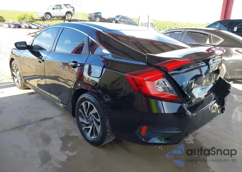 2016 Honda Civic Ex z USA, uszkodzony, nr VIN 2HGFC2F75GH573629